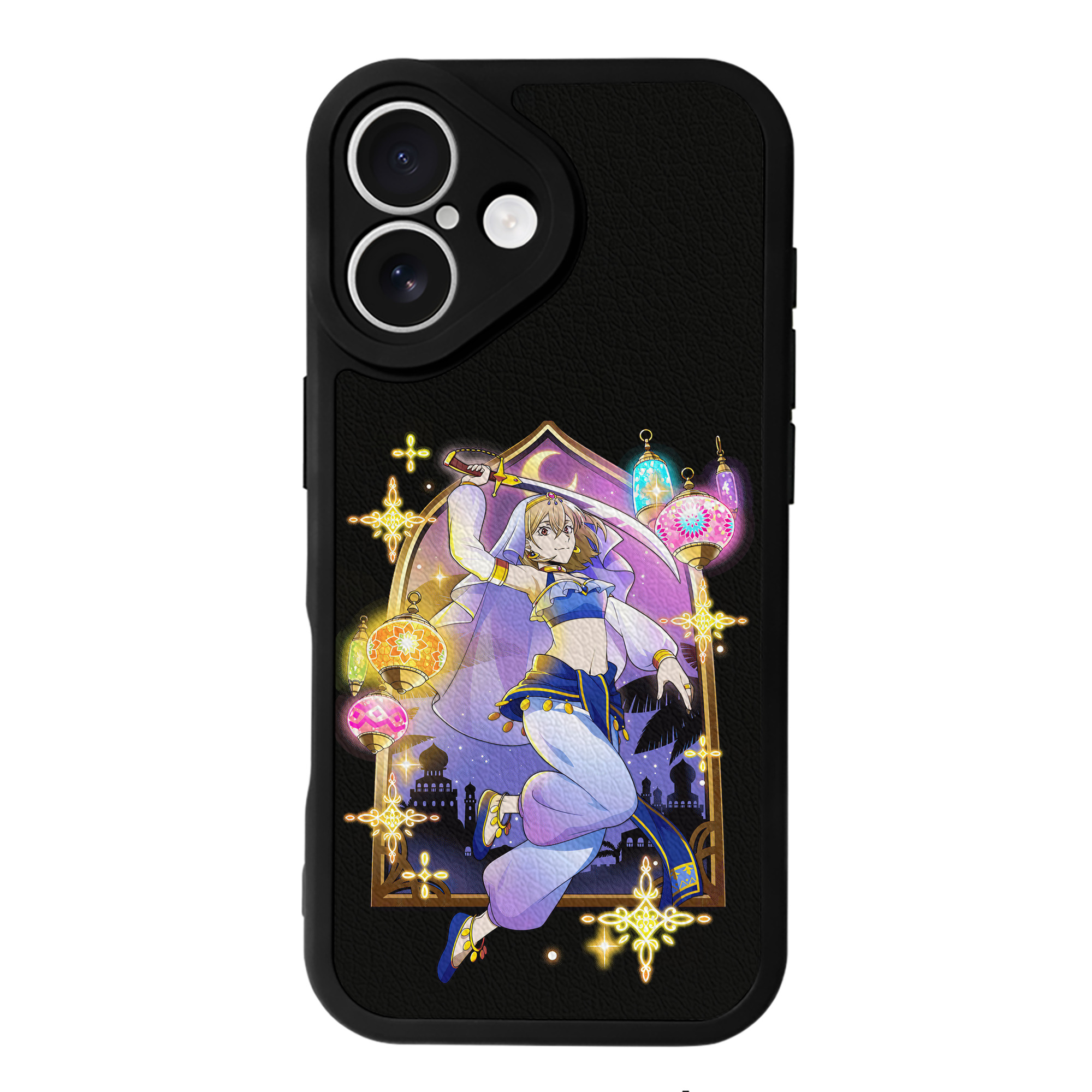 （画像用） 文豪ストレイドッグス Bungo Stray Dogs 【iPhone 16シリーズ対応】シリコンスマホケース（レザー調） 材質：シリコン